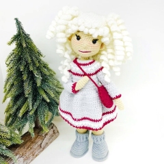 Gerda Doll amigurumi pattern by Fluffy Tummy