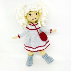 Gerda Doll amigurumi by Fluffy Tummy