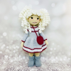 Gerda Doll amigurumi pattern by Fluffy Tummy