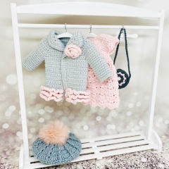 January outfit amigurumi pattern by Fluffy Tummy