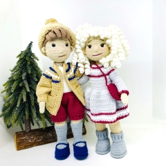 Kai and Gerda bundle amigurumi pattern by Fluffy Tummy