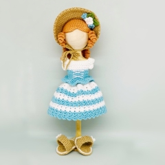 Little Bo-Peep amigurumi pattern by Fluffy Tummy