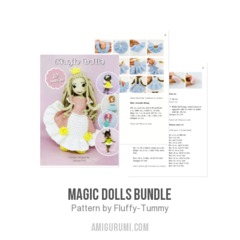 Magic Dolls Bundle amigurumi pattern by Fluffy Tummy