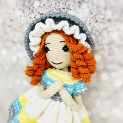 Miss August amigurumi by Fluffy Tummy