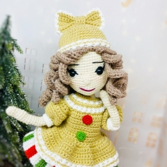 Miss December amigurumi by Fluffy Tummy