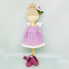 Miss Fairy amigurumi by Fluffy Tummy