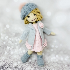 Miss January amigurumi by Fluffy Tummy