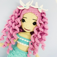 Miss Mermaid amigurumi by Fluffy Tummy