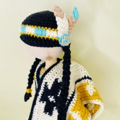 November outfit amigurumi by Fluffy Tummy