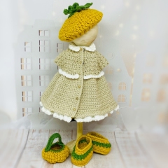 October outfit amigurumi pattern by Fluffy Tummy