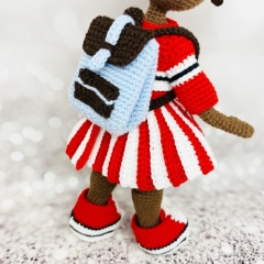 September outfit amigurumi by Fluffy Tummy