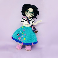 Spanish Doll amigurumi by Fluffy Tummy