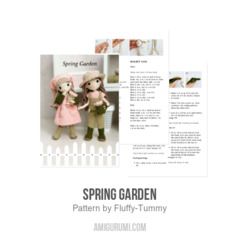 Spring Garden amigurumi pattern by Fluffy Tummy