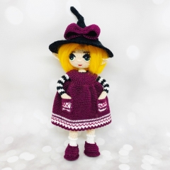 Trixie the Witch amigurumi by Fluffy Tummy