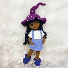 Willow the Witch amigurumi pattern by Fluffy Tummy