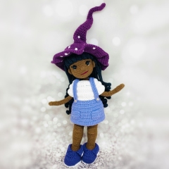 Willow the Witch amigurumi pattern by Fluffy Tummy