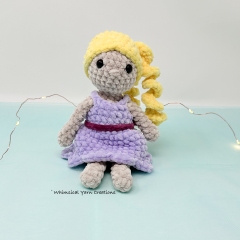 Ava amigurumi pattern by Whimsical Yarn Creations