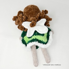 Christmas Fairy amigurumi pattern by Whimsical Yarn Creations