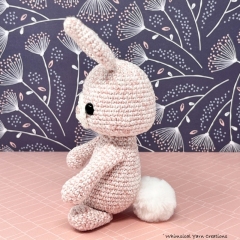 Poppy the Bunny amigurumi pattern by Whimsical Yarn Creations