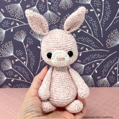 Poppy the Bunny amigurumi pattern by Whimsical Yarn Creations