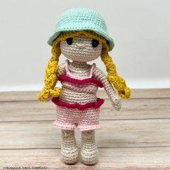 Sophia amigurumi pattern by Whimsical Yarn Creations