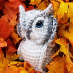 Screech the Owl amigurumi by Critter-iffic Crochet