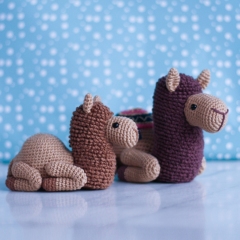 Cammy Camel & baby amigurumi pattern by Handmade by Halime