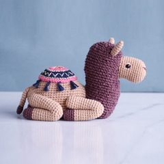 Cammy Camel & baby amigurumi by Handmade by Halime
