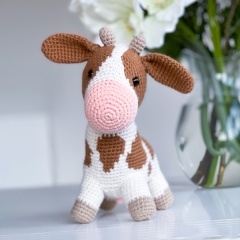 Daisy the cow amigurumi by Handmade by Halime