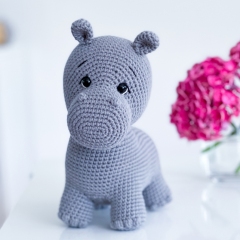 Gloria the Hippo amigurumi by Handmade by Halime