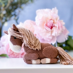 Nayla the horse amigurumi by Handmade by Halime