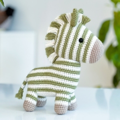 Raya the zebra amigurumi by Handmade by Halime