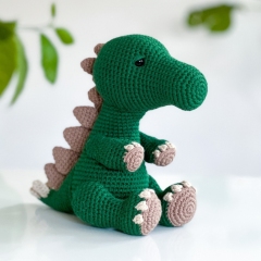 Stego Seagal amigurumi pattern by Handmade by Halime