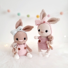 Baby Rosie Bunny Pattern amigurumi pattern by Sarah's Hooks & Loops