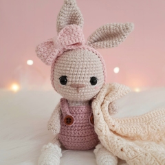 Baby Rosie Bunny Pattern amigurumi by Sarah's Hooks & Loops