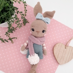Rosie Bunny  amigurumi by Sarah's Hooks & Loops