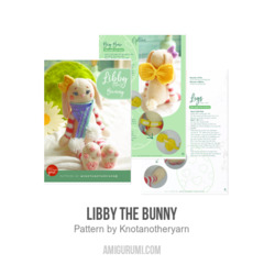 Libby the Bunny amigurumi pattern by Knotanotheryarn