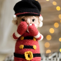 Victor the Nutcracker amigurumi pattern by Knotanotheryarn