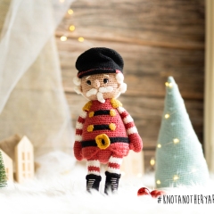 Victor the Nutcracker amigurumi pattern by Knotanotheryarn