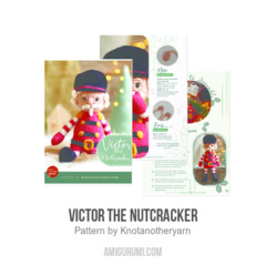 Victor the Nutcracker amigurumi pattern by Knotanotheryarn