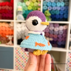 Kippie the Penguin amigurumi by DearJackiStitchery