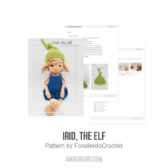 Irid, the elf amigurumi pattern by yarnacadabra