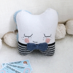 Little Gentleman Tooth Fairy Pillow amigurumi by THEODOREANDROSE