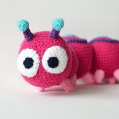 Absolom the Caterpillar amigurumi pattern by The Flying Dutchman Crochet Design