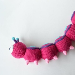 Absolom the Caterpillar amigurumi pattern by The Flying Dutchman Crochet Design