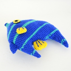 Angelfish amigurumi by The Flying Dutchman Crochet Design