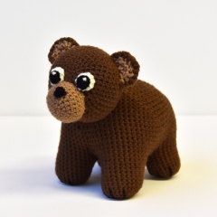 Bear amigurumi pattern by The Flying Dutchman Crochet Design