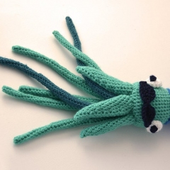 Billy the Squid amigurumi pattern by The Flying Dutchman Crochet Design