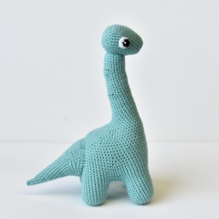 Brontosaurus amigurumi pattern by The Flying Dutchman Crochet Design