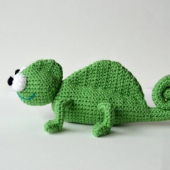 Karma Chameleon amigurumi by The Flying Dutchman Crochet Design